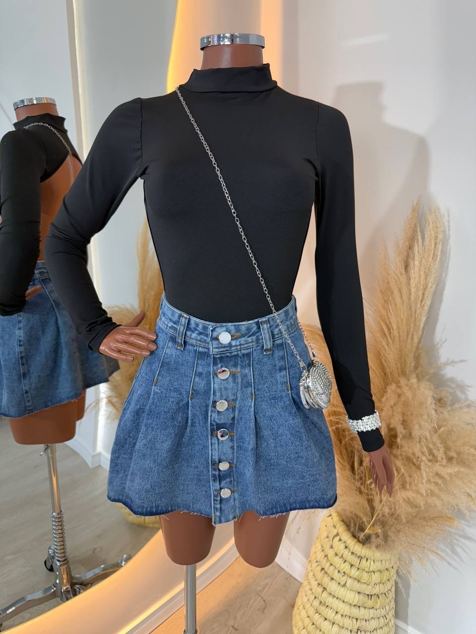 Saia Jeans