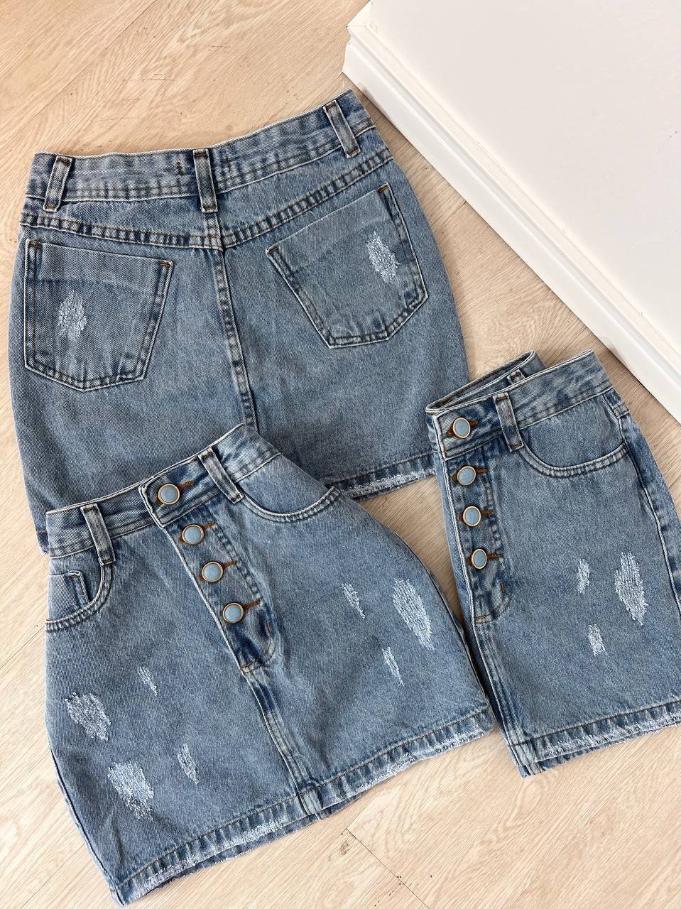 Saia Jeans Juliana