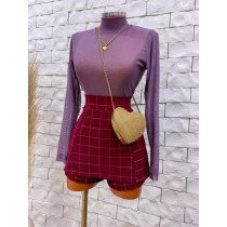 Conjunto cores pelo cropped 