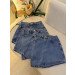 Short Saia Jeans Milena