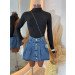Saia Jeans