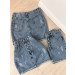 Saia Jeans Juliana